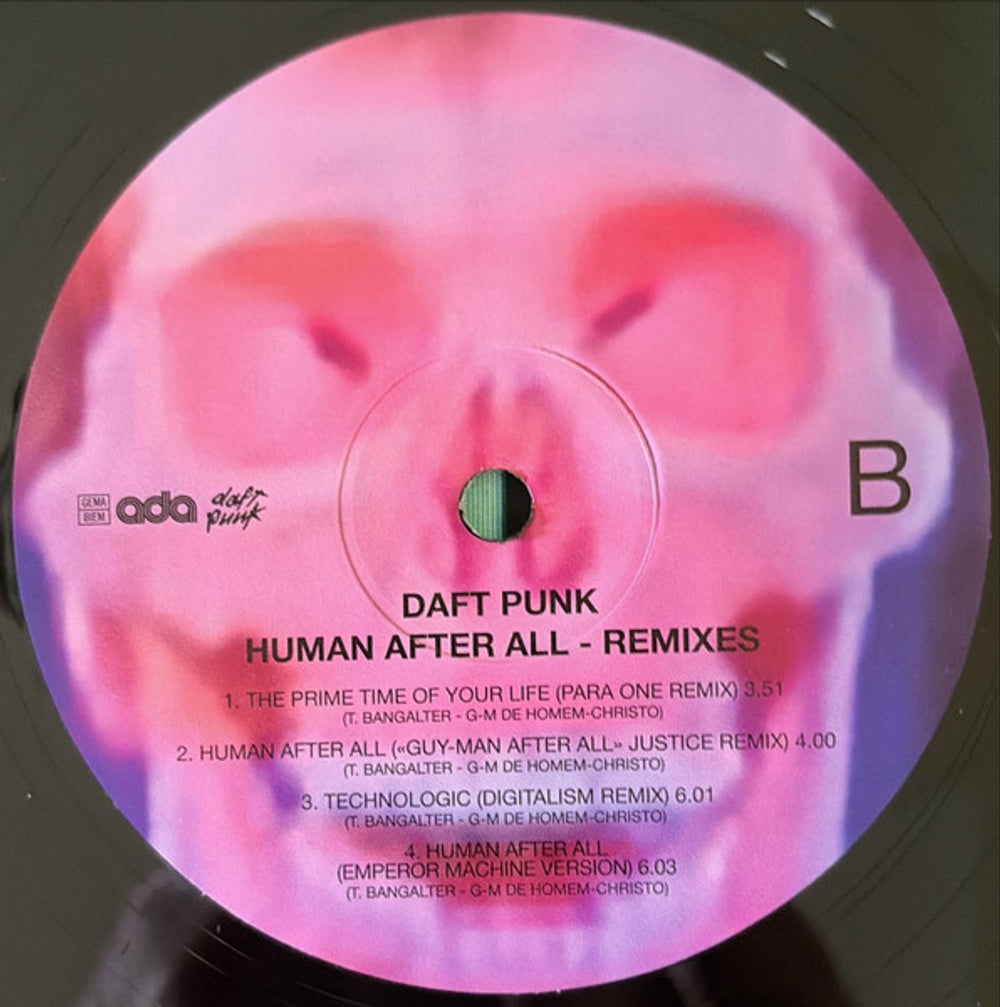 Image 2: Daft Punk – Human After All (Rmxs LP Vinyl) Vinyl LP | Relix