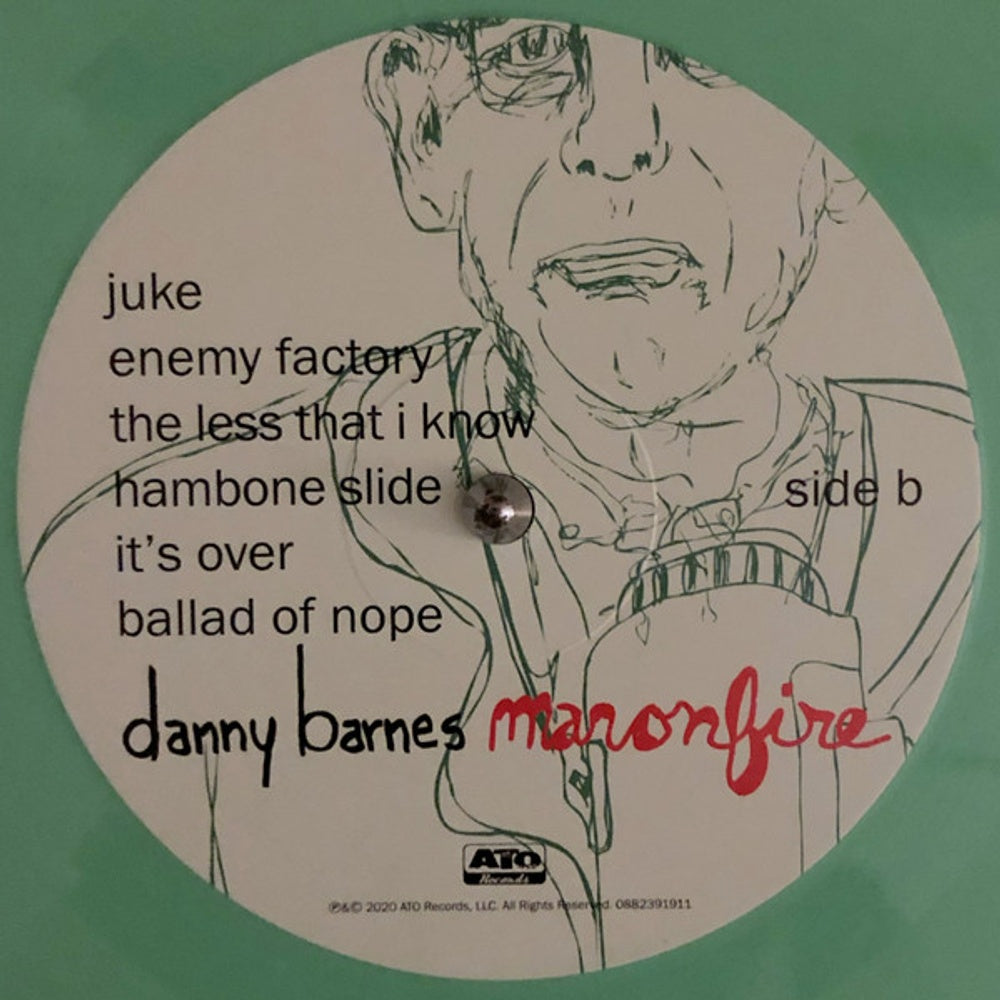 Image 2: Danny Barnes – Man On Fire Vinyl LP | Relix