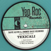 Image 2: Dave Alvin  / Dale Gilmore,Jimmie – Texicali (Blue, Colored LP Vinyl) Vinyl LP | Relix