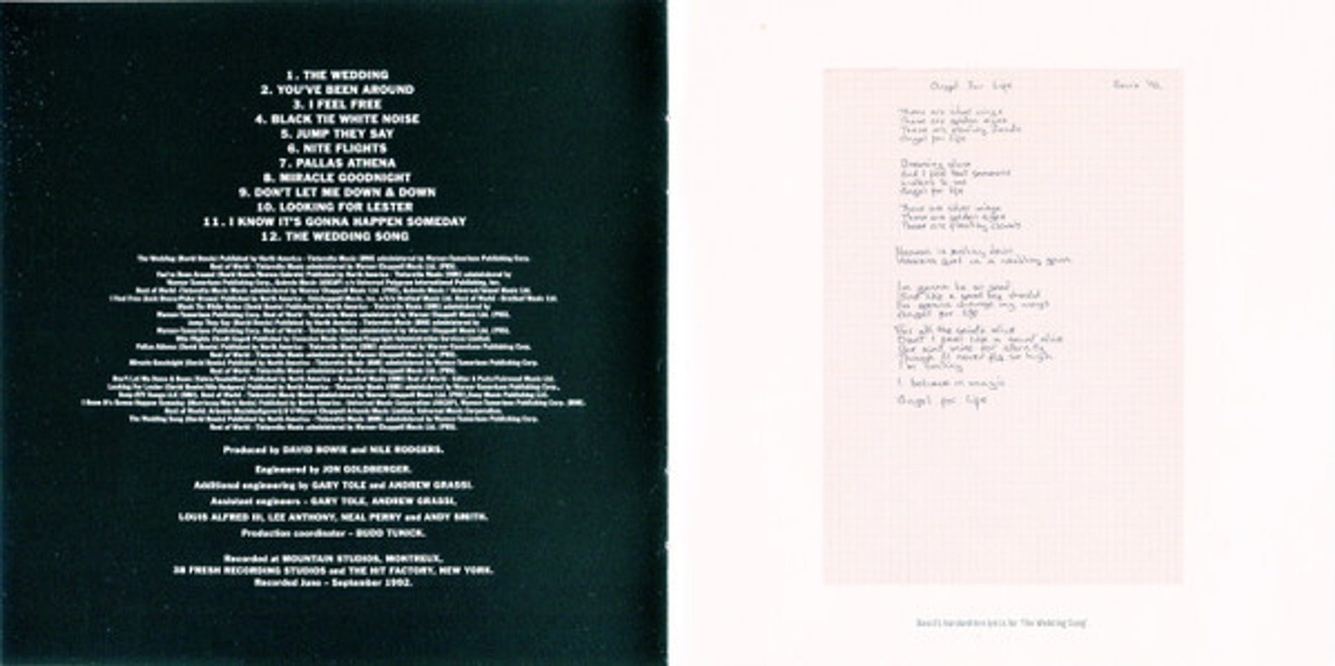 Image 2: David Bowie – Black Tie White Noise: 2021 Remaster CD | Relix