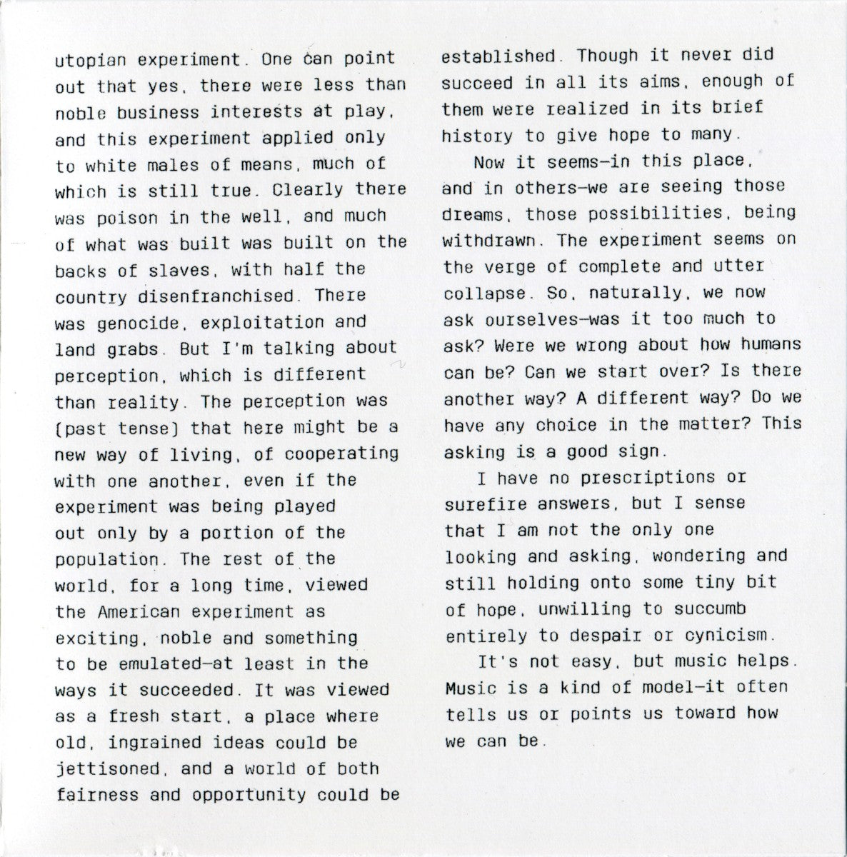 Image 2: David Byrne – American Utopia CD | Relix