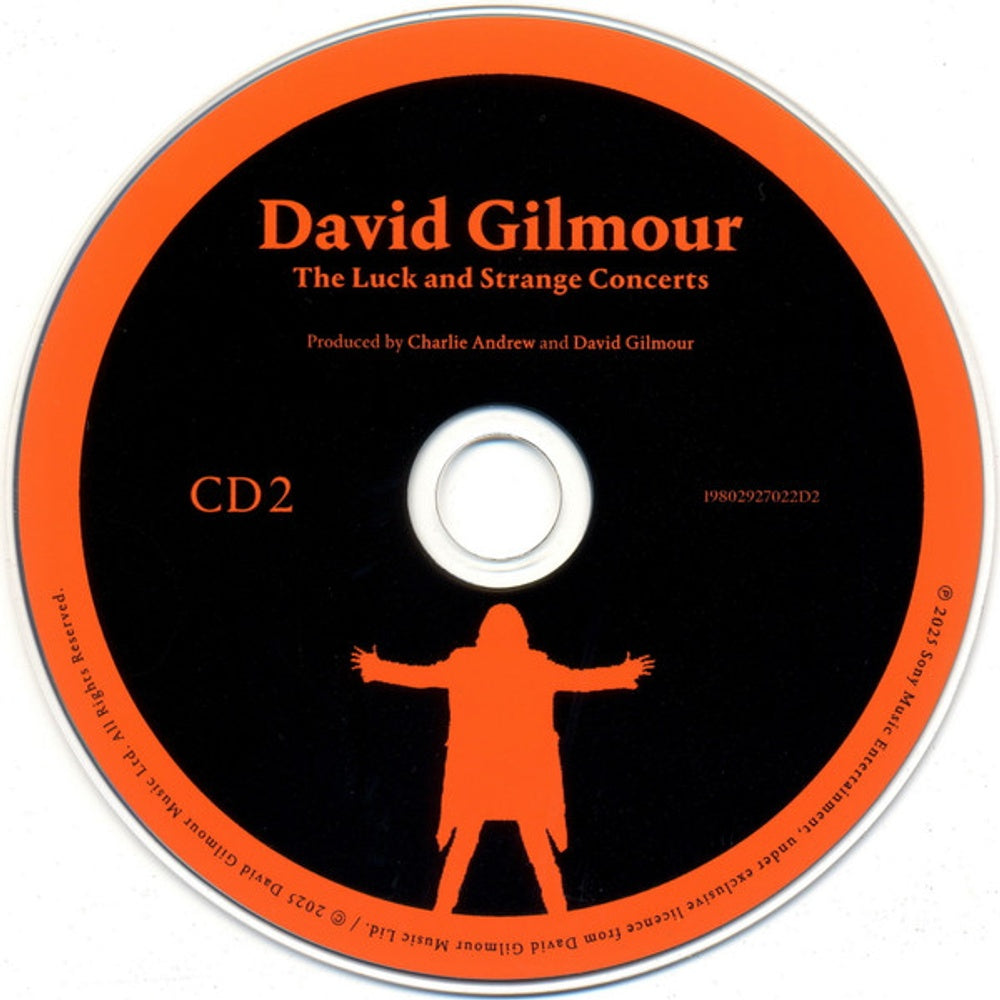 Image 2: David Gilmour – The Luck And Strange Concerts (2 CD Set with Booklet) CD | Relix