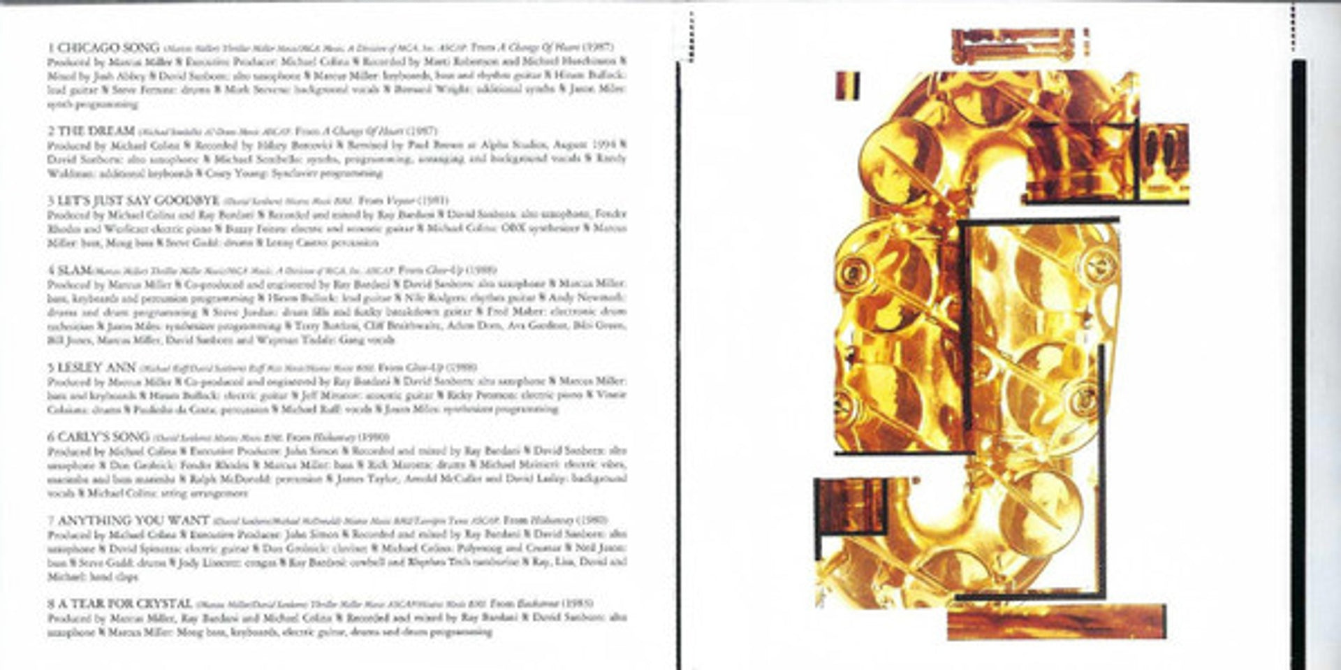 Image 2: David Sanborn – The Best Of David Sanborn CD | Relix