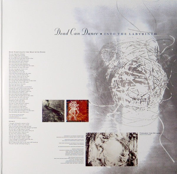 Image 2: Dead Can Dance – Into The Labyrinth Vinyl LP | Relix