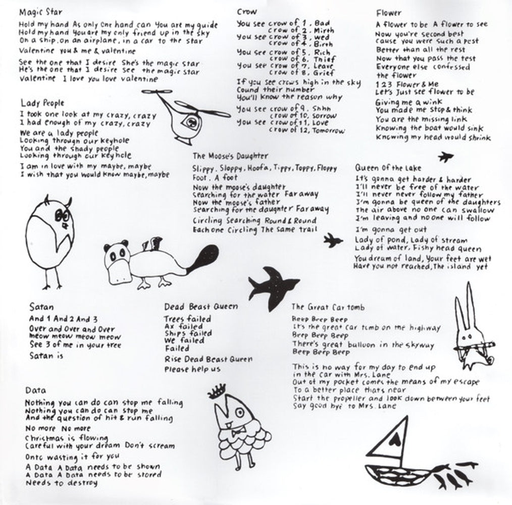 Image 2: Deerhoof – Holdypaws (Blk, Gate, Wht, Remastered, Download Included LP Vinyl) Vinyl LP | Relix