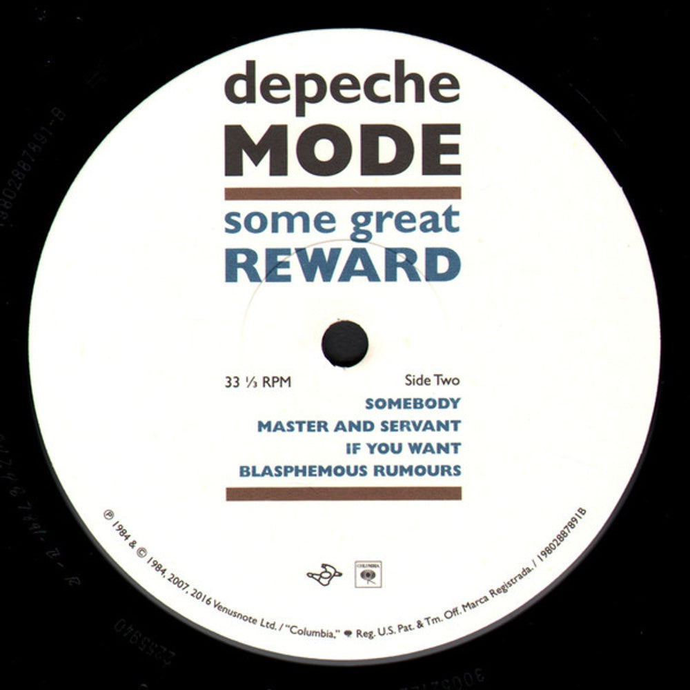 Image 2: Depeche Mode – Some Great Reward Vinyl LP | Relix