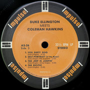 Image 2: Duke Ellington & Coleman Hawkins – Duke Ellington Meets Coleman Hawkins (Verve Acoustic Sounds Series)[LP] Vinyl LP | Relix