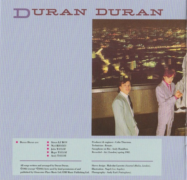 Image 2: Duran Duran – Rio (2009 Remaster, Remastered CD) CD | Relix