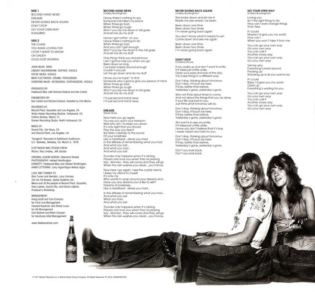 Image 2: Fleetwood Mac – Rumours Vinyl LP | Relix