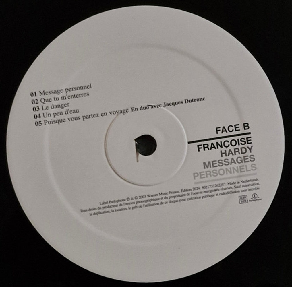 Image 2: Francoise Hardy – Messages Personnels Vinyl LP | Relix