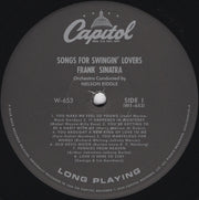 Image 2: Frank Sinatra – Songs For Swingin' Lovers (180 Gram LP Vinyl) Vinyl LP | Relix