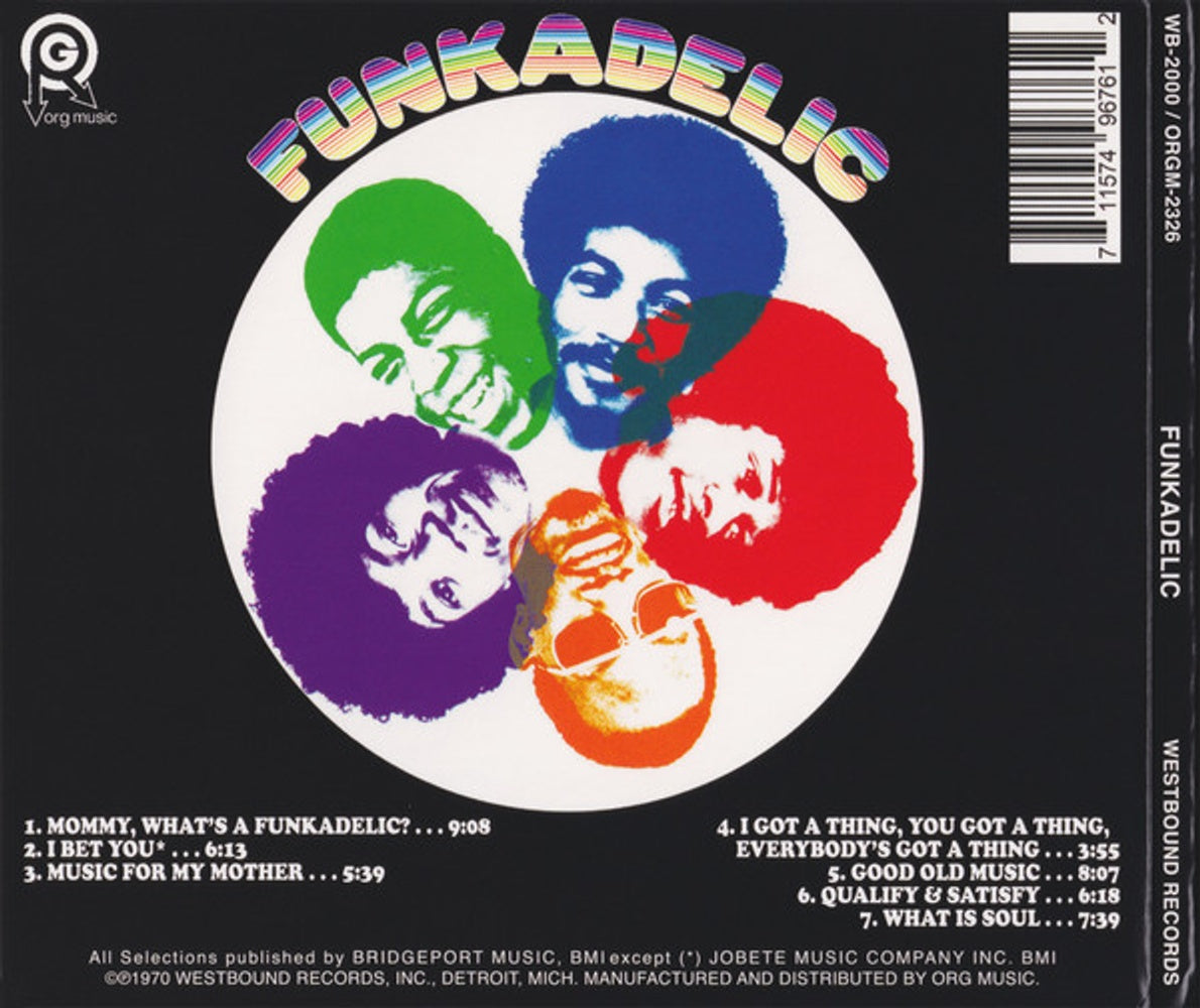Image 2: Funkadelic – Funkadelic (CD) CD | Relix