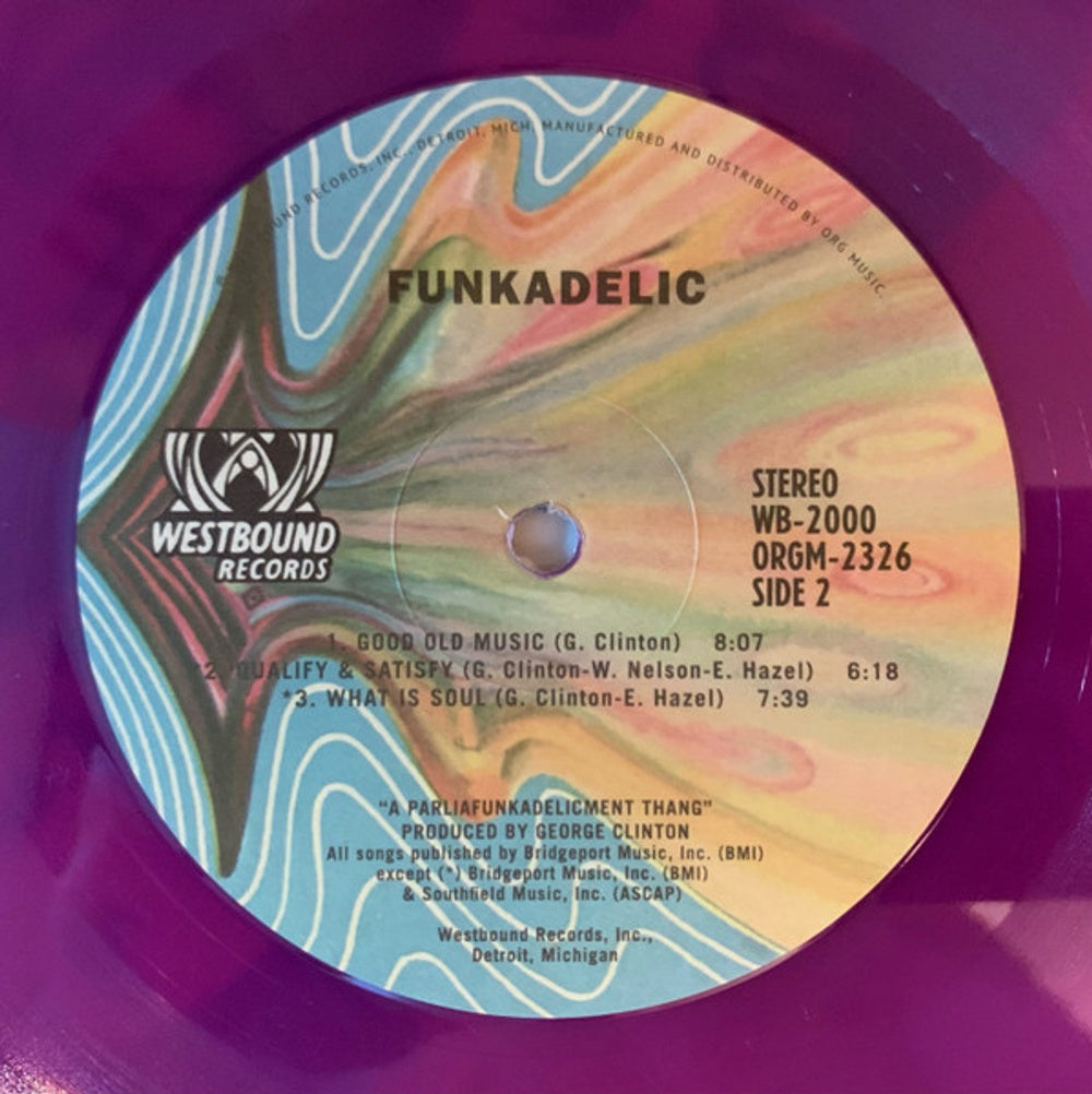 Image 2: Funkadelic – Funkadelic - Purple (Colored, Purp LP Vinyl) Vinyl LP | Relix