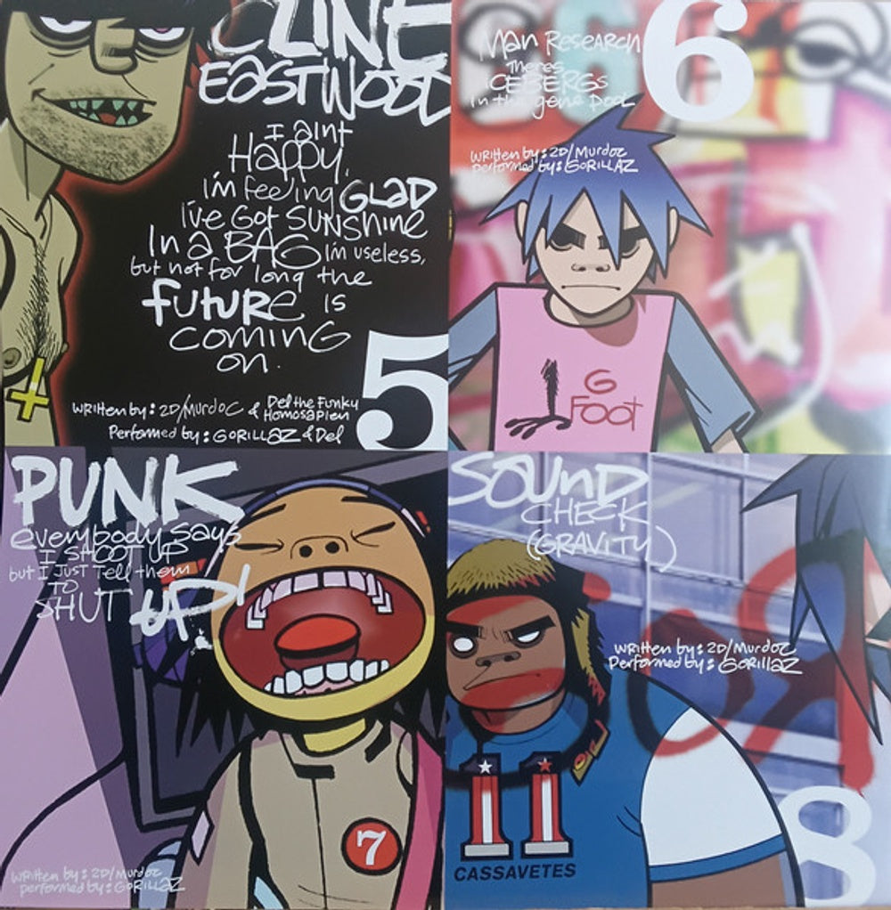 Image 2: Gorillaz – Gorillaz (LP Vinyl) Vinyl LP | Relix