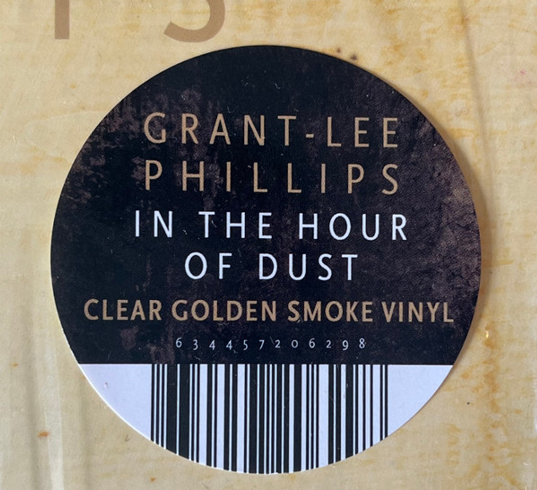 Image 2: Grant Phillips -Lee – In The Hour Of Dust (Bonus Tracks, Clear Golden Smoke Vinyl Colored) Vinyl LP | Relix