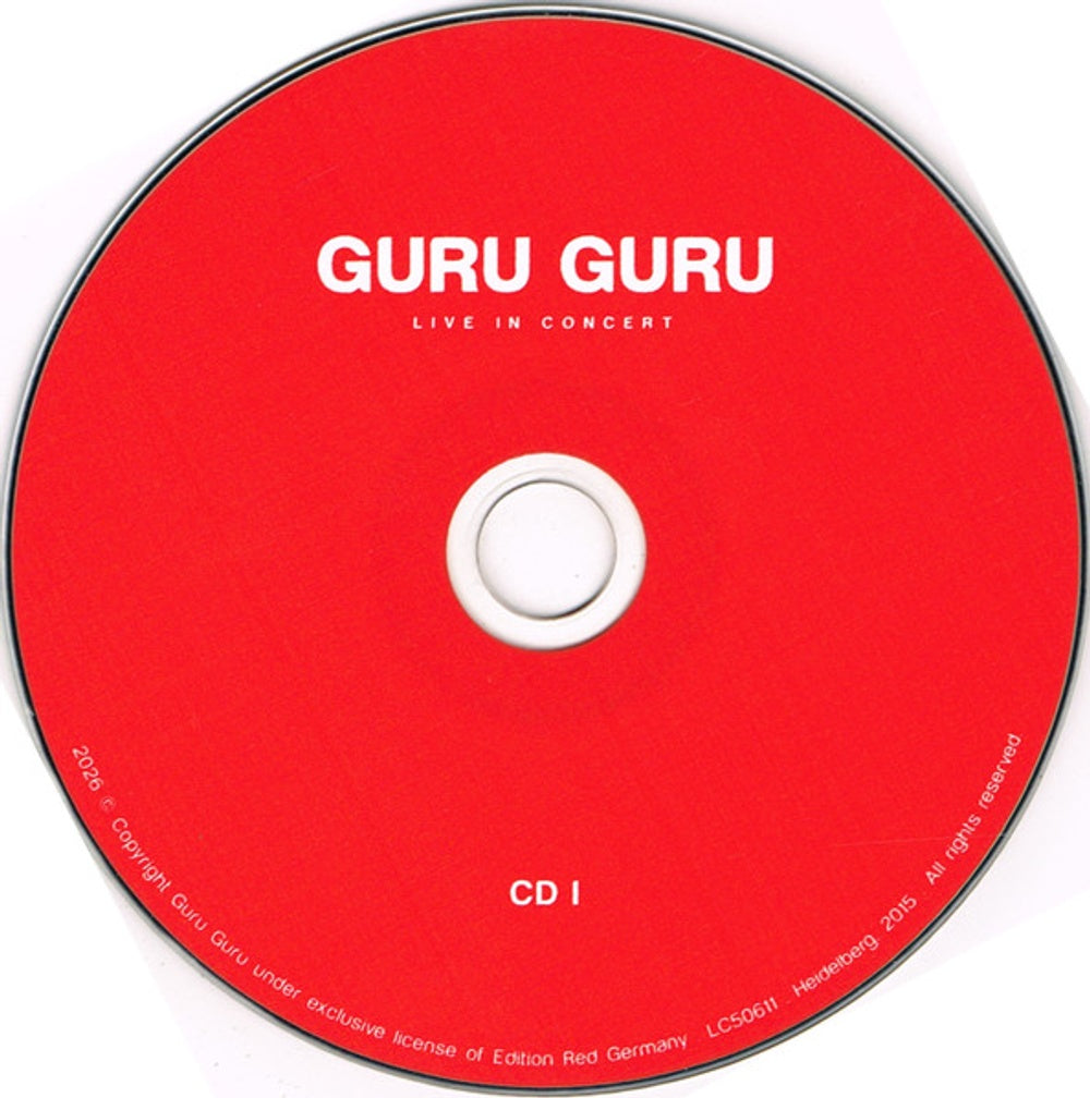 Image 2: Guru Guru – Live in Concert (3-CD) CD | Relix