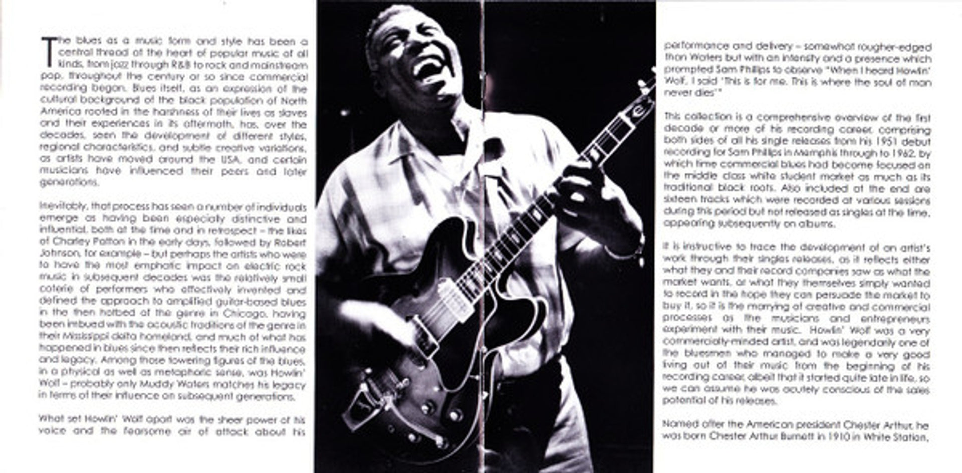 Image 2: Howlin' Wolf – Wolf, Howlin : Complete RPM &Chess Singles As & BS 1951-62 CD | Relix