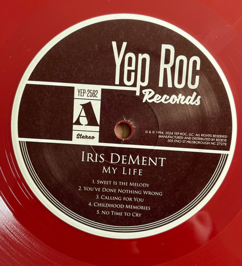 Image 2: Iris DeMent – My Life (Colored, Maro, Aniv LP Vinyl) Vinyl LP | Relix