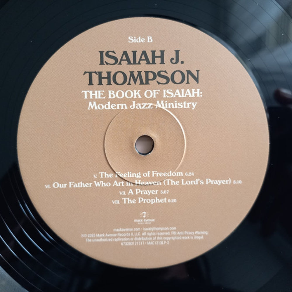 Image 2: Isaiah Thompson  J. – Book Of Isaiah: Modern Jazz Ministry (Ofgv LP Vinyl) Vinyl LP | Relix