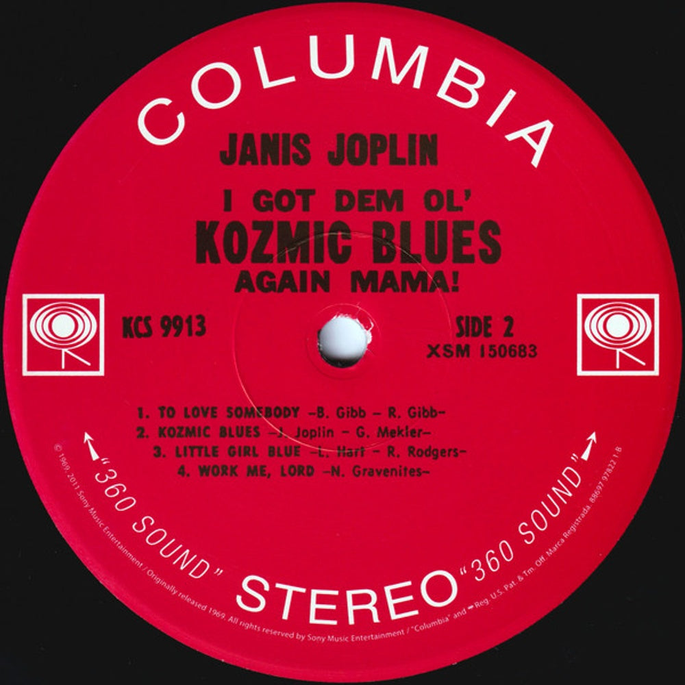 Image 2: Janis Joplin – I Got Dem Ol' Kozmic Blues Again Mama Vinyl LP | Relix