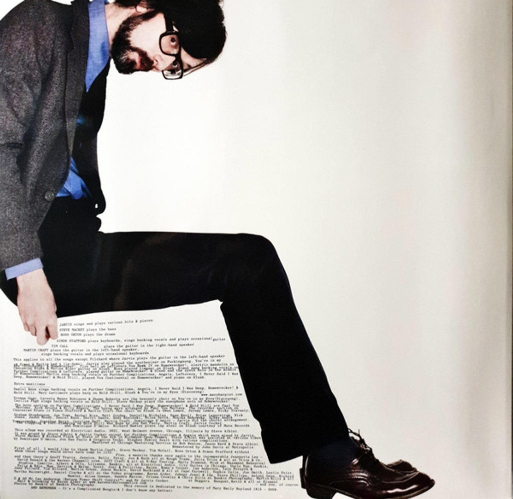 Image 2: Jarvis Cocker – Further Complications (2020 Remaster LP Vinyl) Vinyl LP | Relix