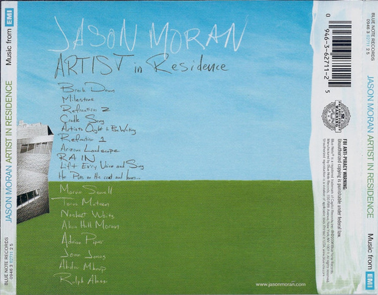 Image 2: Jason Moran – Artist in Residence CD | Relix