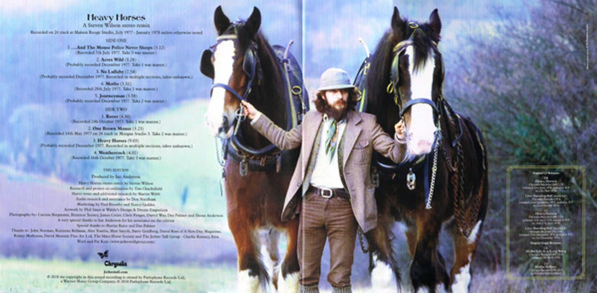 Image 2: Jethro Tull – Heavy Horses (Steven Wilson Remix LP Vinyl) Vinyl LP | Relix