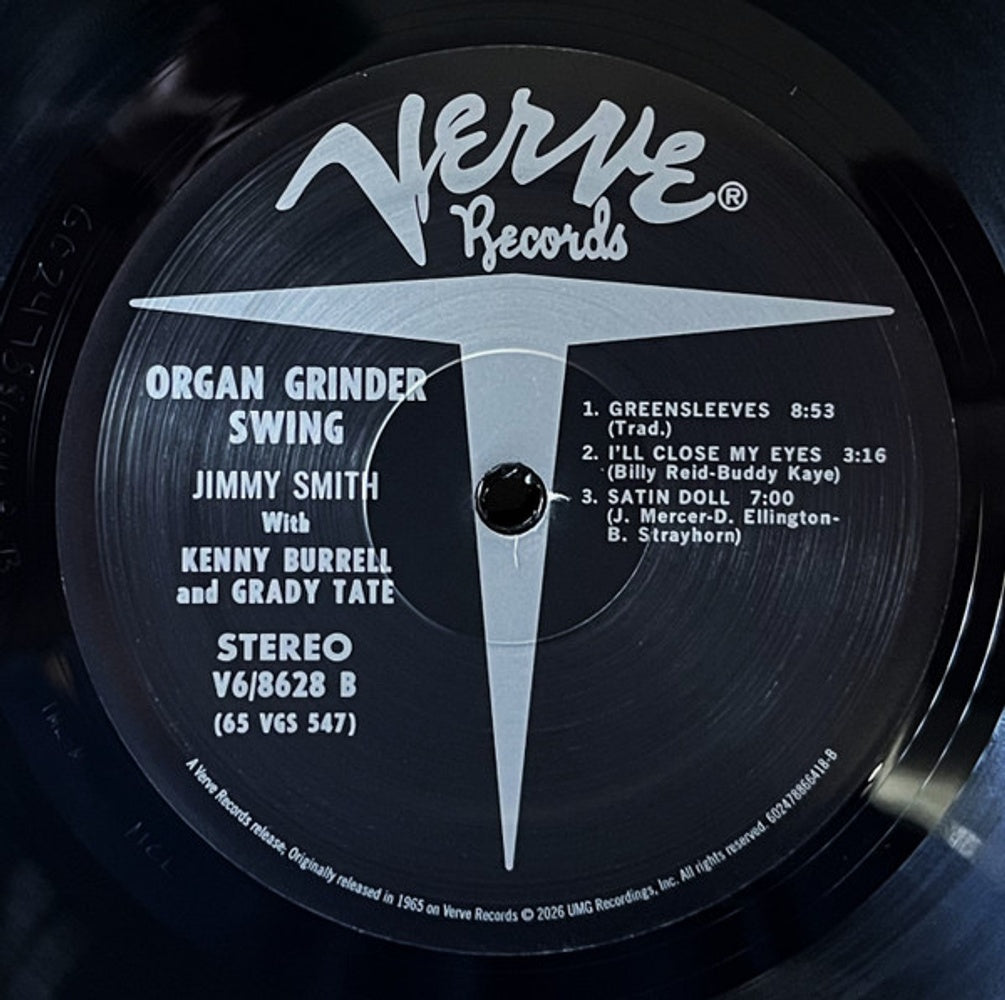 Image 2: Jimmy Smith – Organ Grinder Swing (Verve Acoustic Sounds Series LP Vinyl) Vinyl LP | Relix