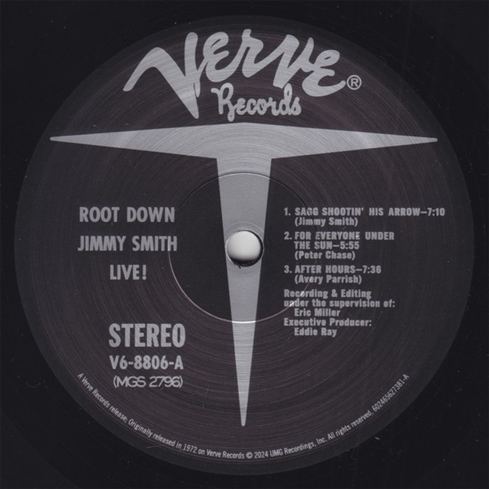 Image 2: Jimmy Smith – Root Down (Verve Acoustic Sounds Series, 180 Gram LP Vinyl) Vinyl LP | Relix