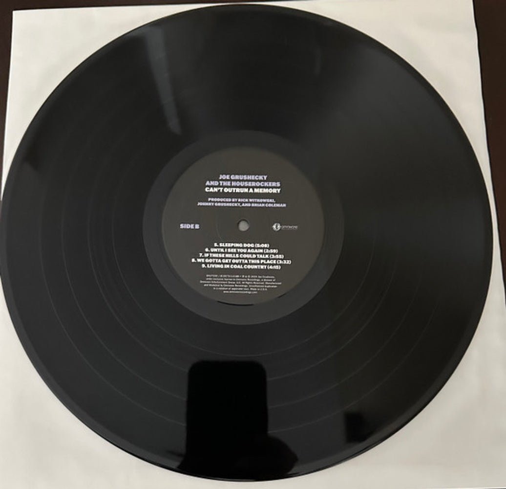 Image 2: Joe Grushecky  & Houserockers – Cant Outrun A Memory Vinyl LP | Relix
