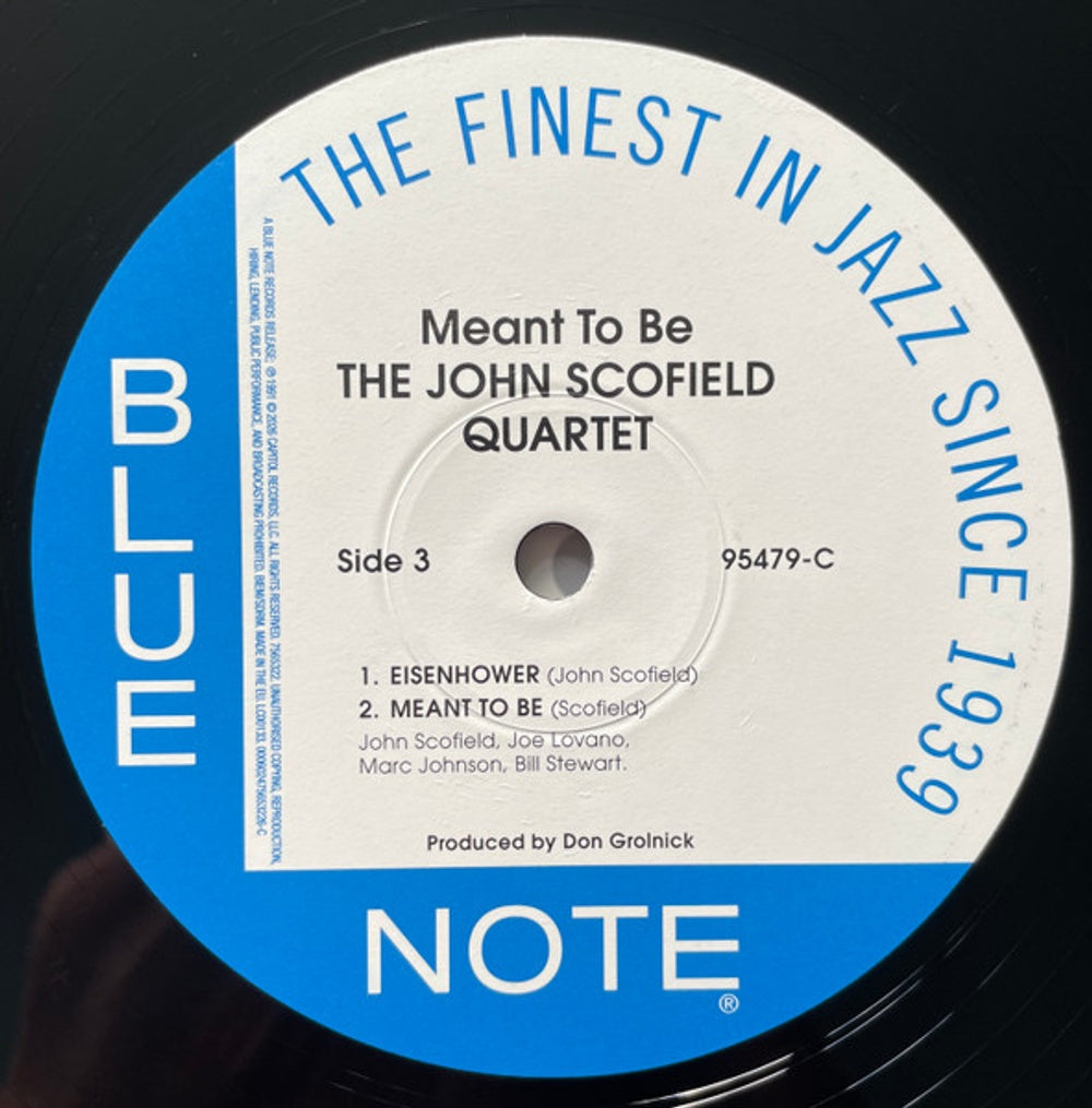 Image 2: John Scofield – Meant To Be (Blue Note Classic Vinyl Edition) Vinyl LP | Relix