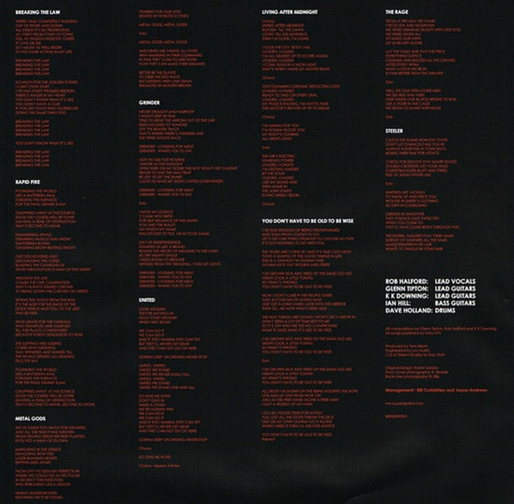 Image 2: Judas Priest – British Steel Vinyl LP | Relix