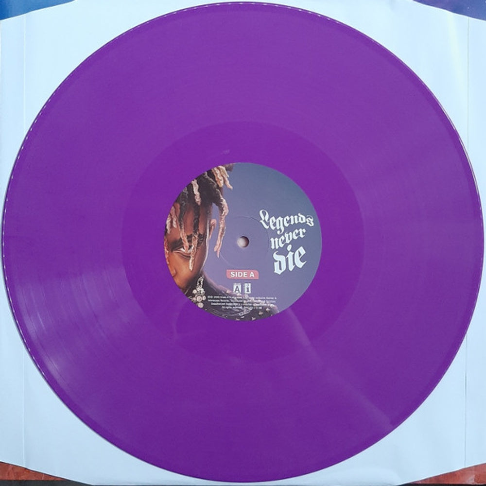 Image 2: Juice WRLD – Legends Never Die (5 Year Anniversary, Eternal Purple Colored Vinyl) Vinyl LP | Relix