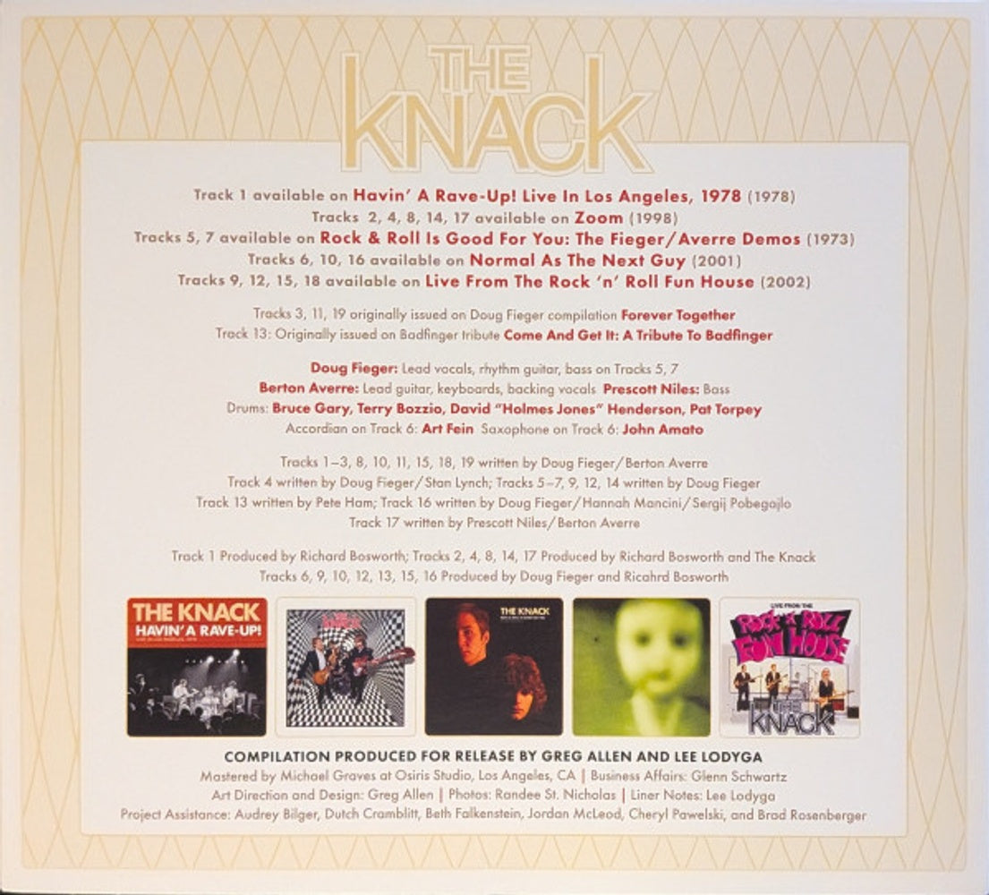 Image 2: Knack – Knackology: The Zen Recordings CD | Relix