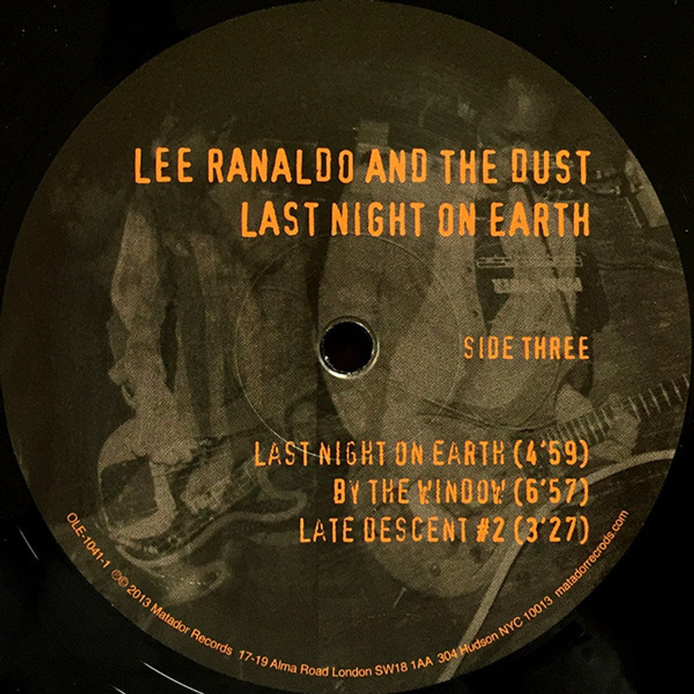 Image 2: Lee Ranaldo & The Dust – Last Night On Earth Vinyl LP | Relix