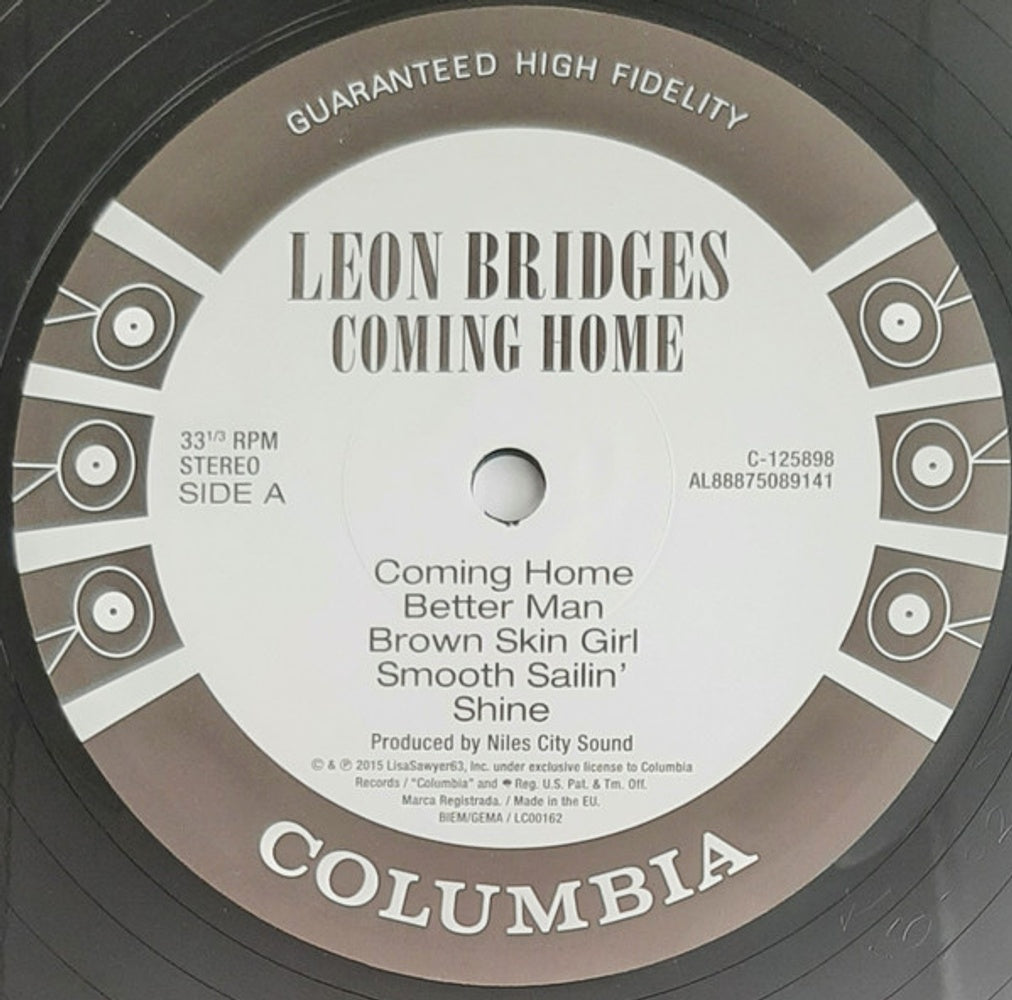 Image 2: Leon Bridges – Coming Home Vinyl LP | Relix