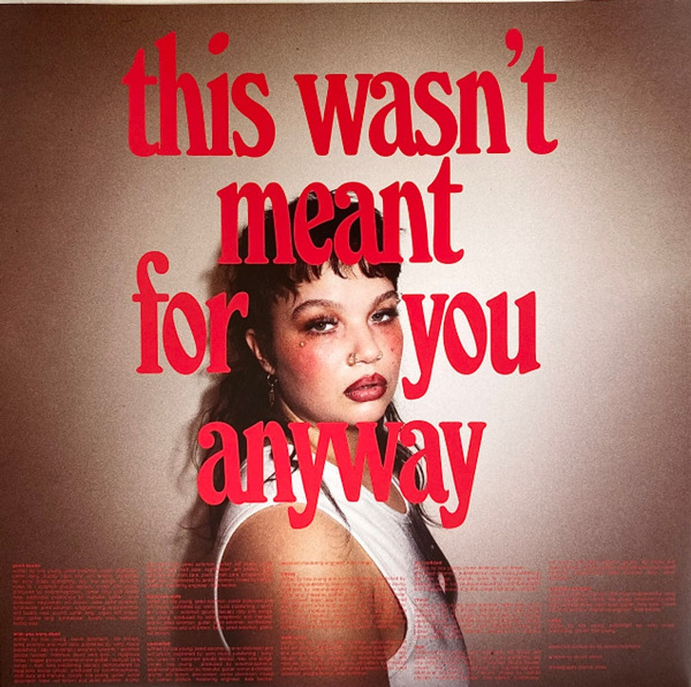 Image 2: Lola Young – This Wasn't Meant For You Anyway (Red LP Vinyl) Vinyl LP | Relix