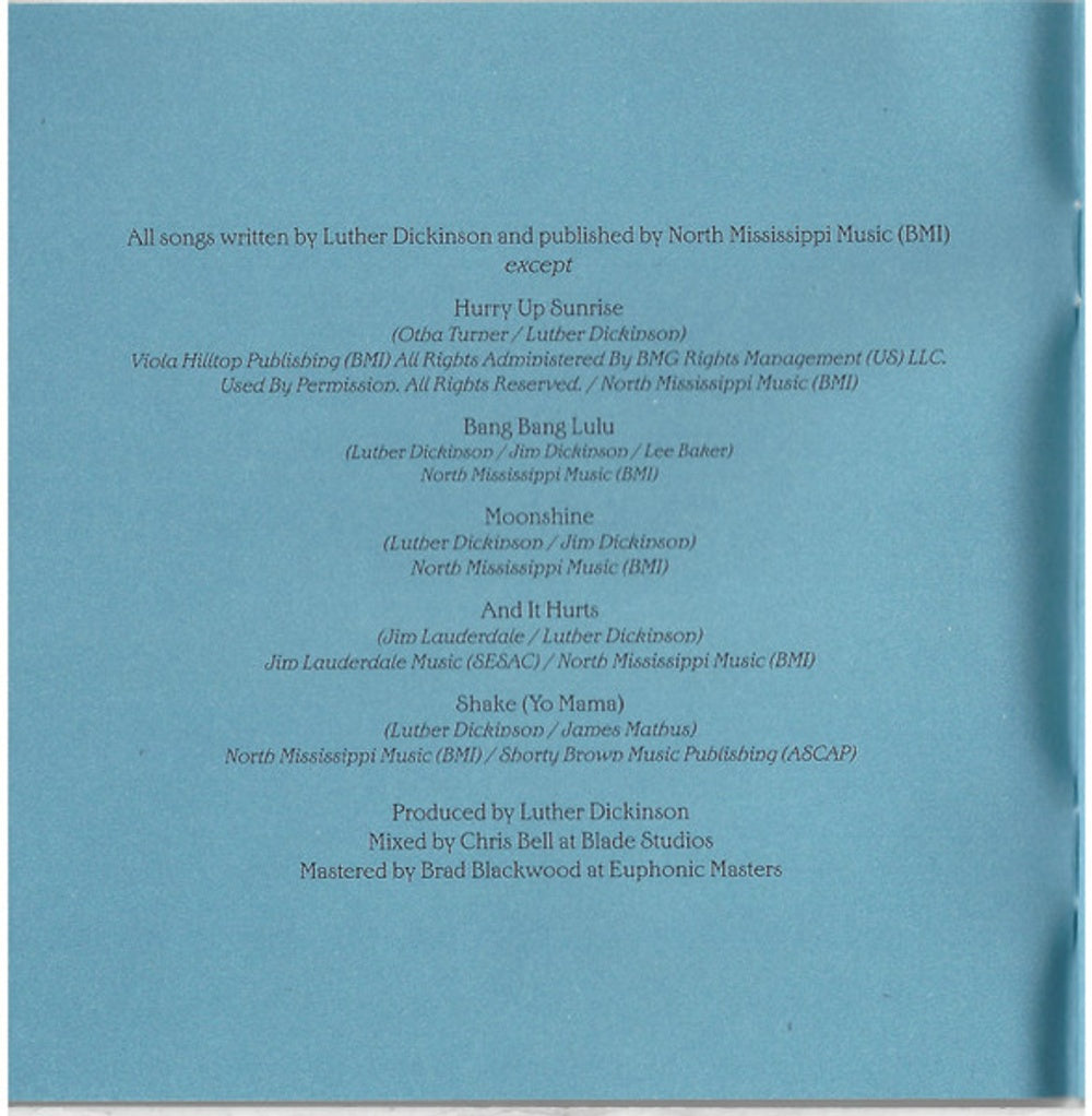 Image 2: Luther Dickinson – Blues & Ballads (A Folksinger's Songbook) Volumes I & II CD | Relix