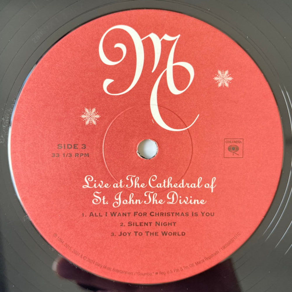 Image 2: Mariah Carey – Merry Christmas (30th Anniversary LP Vinyl) Vinyl LP | Relix