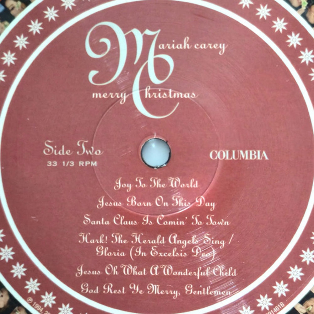 Image 2: Mariah Carey – Merry Christmas (30th Anniversary LP Vinyl) Vinyl LP | Relix