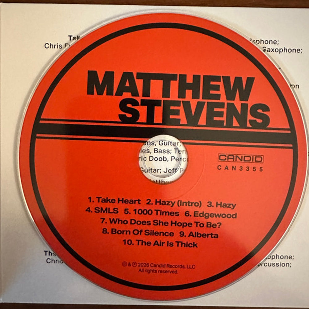 Image 2: Matthew Stevens – Matthew Stevens CD | Relix