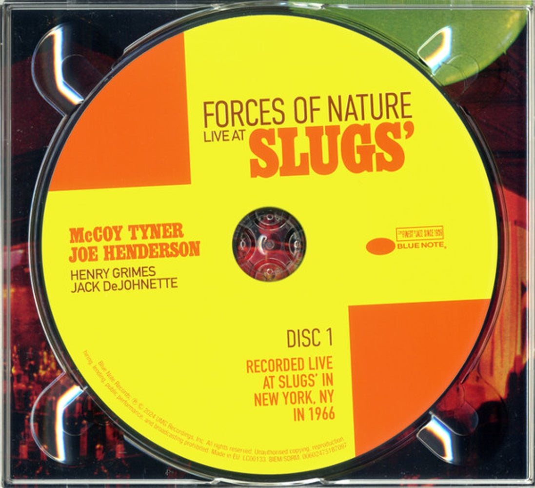Image 2: Mccoy Tyner  / Joe Henderson – Forces Of Nature: Live At Slugs' CD | Relix