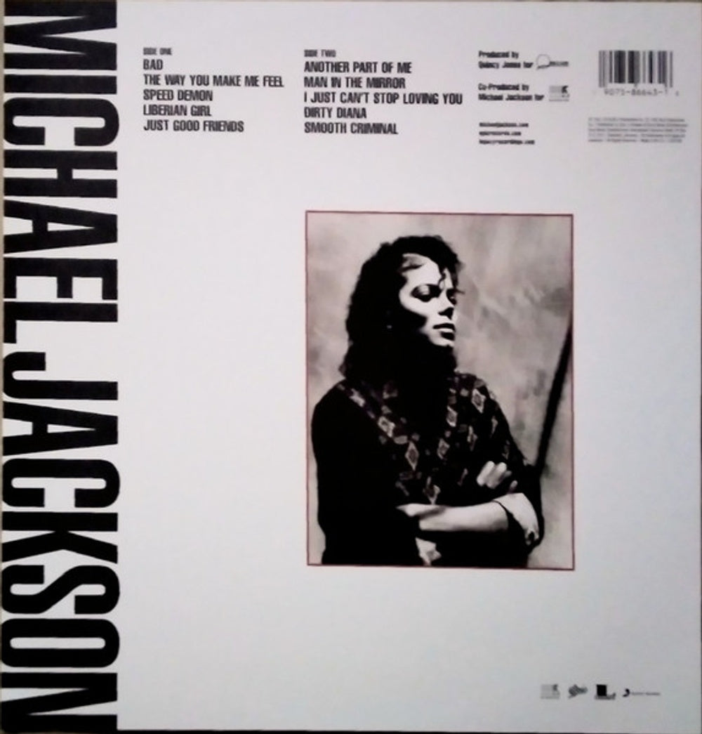 Image 2: Michael Jackson – Bad (Picture Disc LP Vinyl) Vinyl LP | Relix