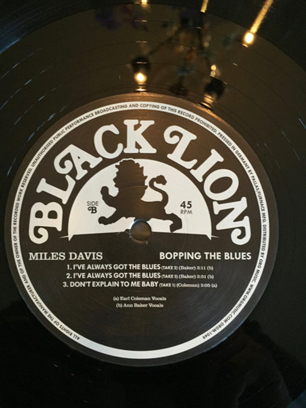 Image 2: Miles Davis – Bopping The Blues (180 Gram LP Vinyl) Vinyl LP | Relix