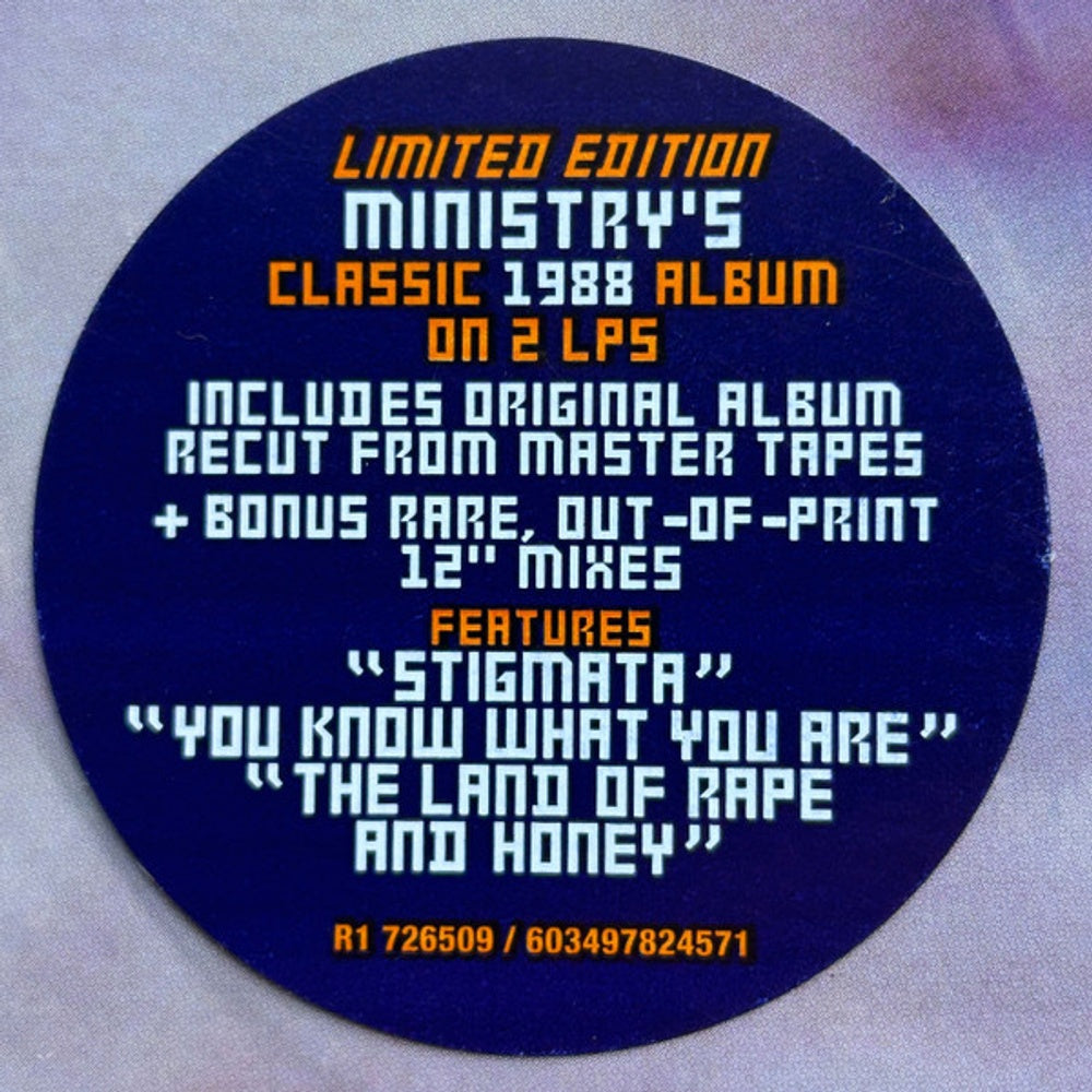 Image 2: Ministry – Land Of Rape And Honey (Deluxe, Bme LP Vinyl) Vinyl LP | Relix