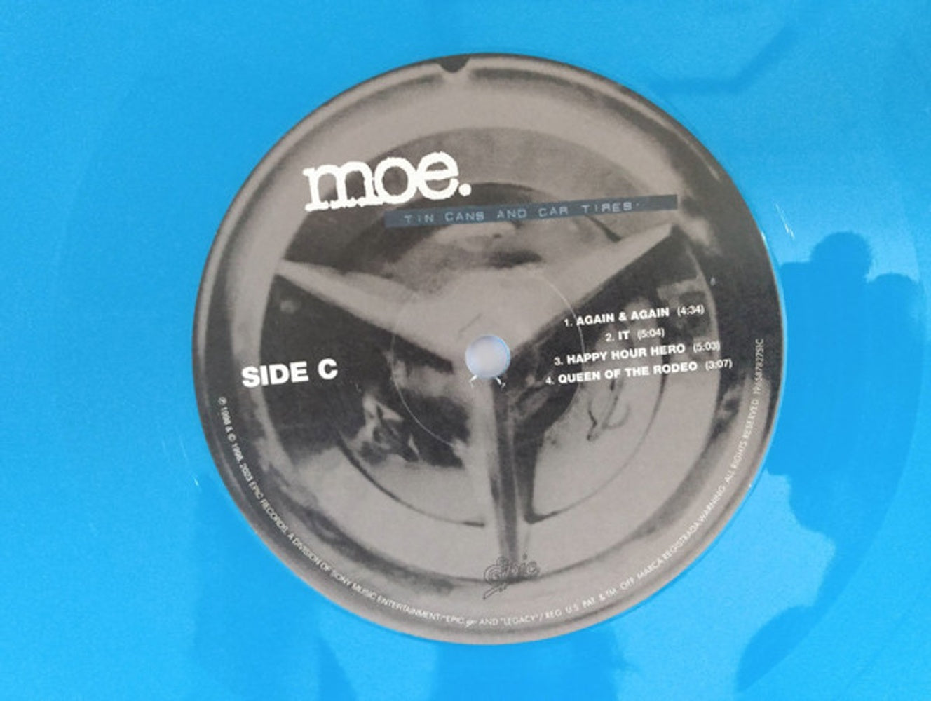 Image 2: moe. – Tin Cans And Car Tires: 25th Anniversary (Sky Blue 2-LP Vinyl) Vinyl LP | Relix