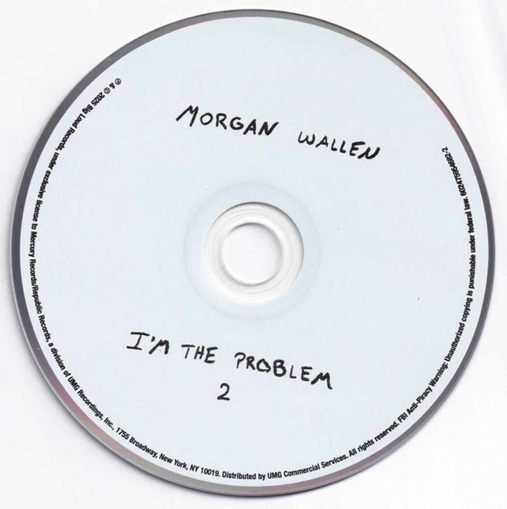 Image 2: Morgan Wallen – I'm The Problem (CD) CD | Relix