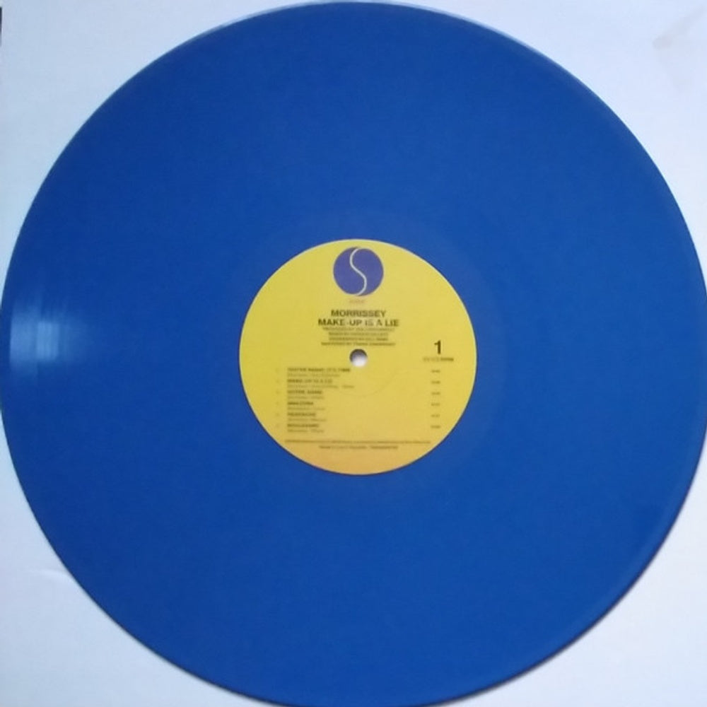 Image 2: Morrissey – Make-Up Is A Lie (Blue LP Vinyl) Vinyl LP | Relix