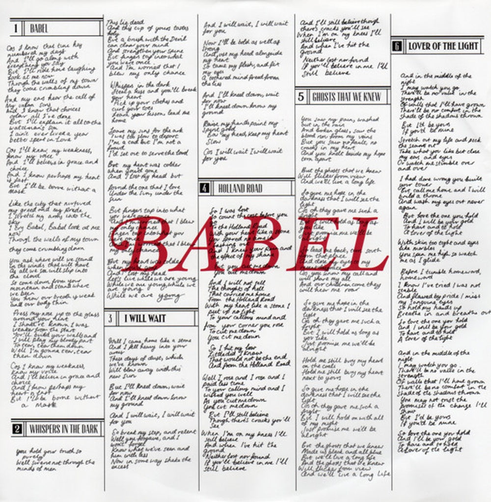 Image 2: Mumford & Sons – Babel Vinyl LP | Relix