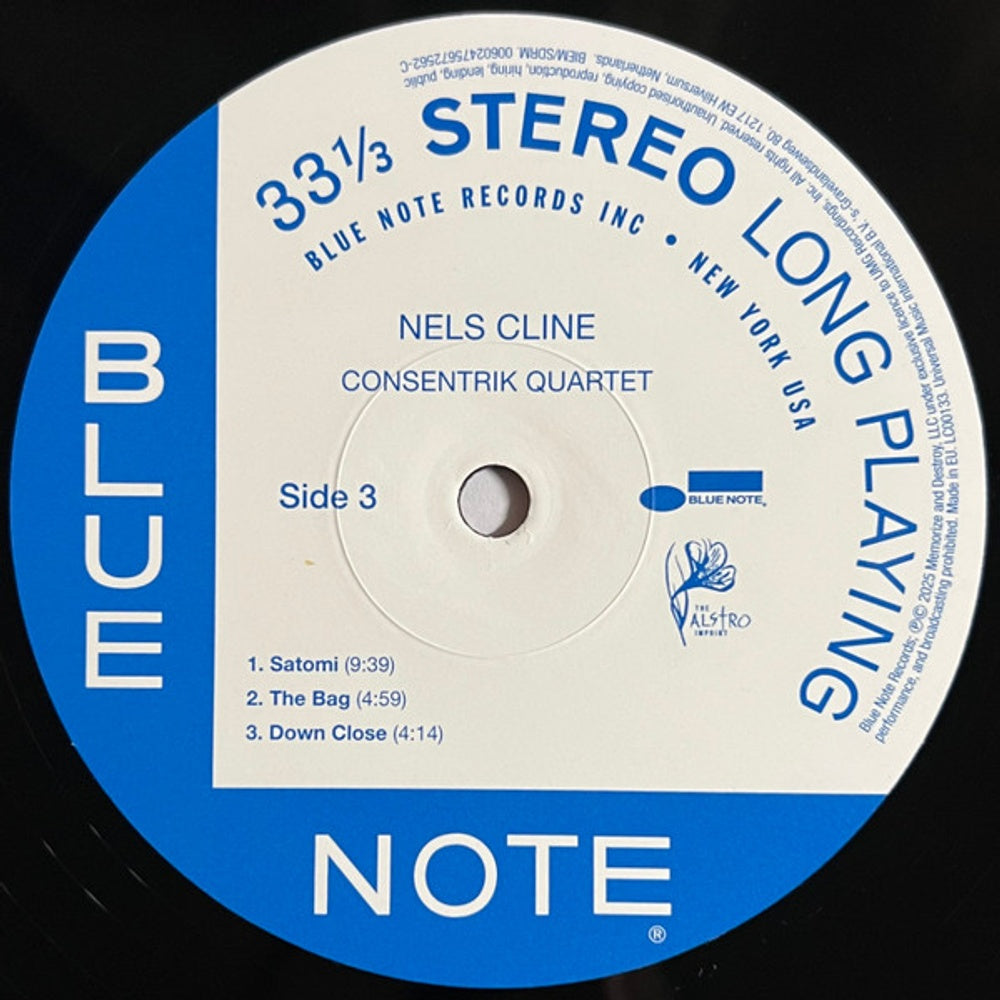 Image 2: Nels Cline – Consentrik Quartet (180g 2 LP Signed Insert) Vinyl LP | Relix